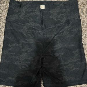 Vuori Black Heather Athletic Bike Shorts